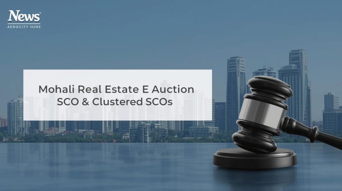 GMADA launches Mohali real estate e auction for SCO and Clustered SCO sites in Aerocity