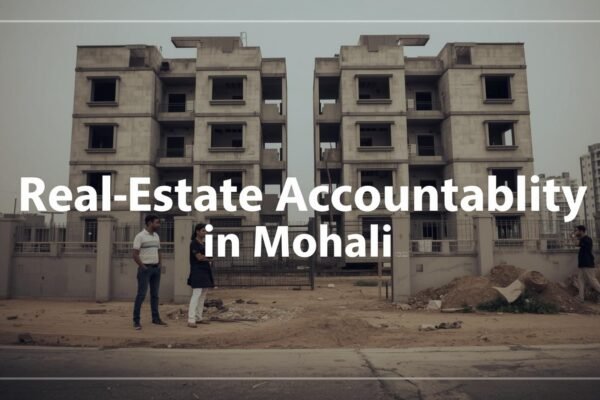 Homebuyers protest delays highlighting real estate accountability in Mohali
