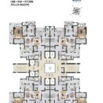 Aerial view of Marbella Royce Mohali Punjab’s tallest luxury residential towers
