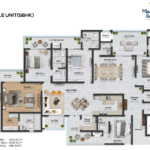 Aerial view of Marbella Royce Mohali Punjab’s tallest luxury residential towers