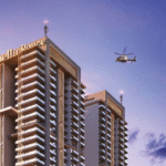 Aerial view of Marbella Royce Mohali Punjab’s tallest luxury residential towers
